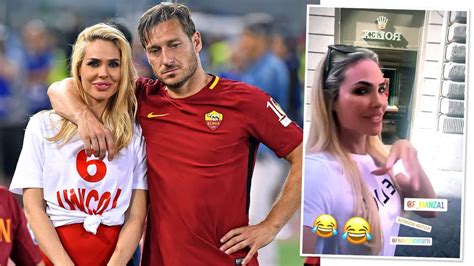 totty ilary rolex|Italian football star Francesco Totti cries foul after estranged wife .